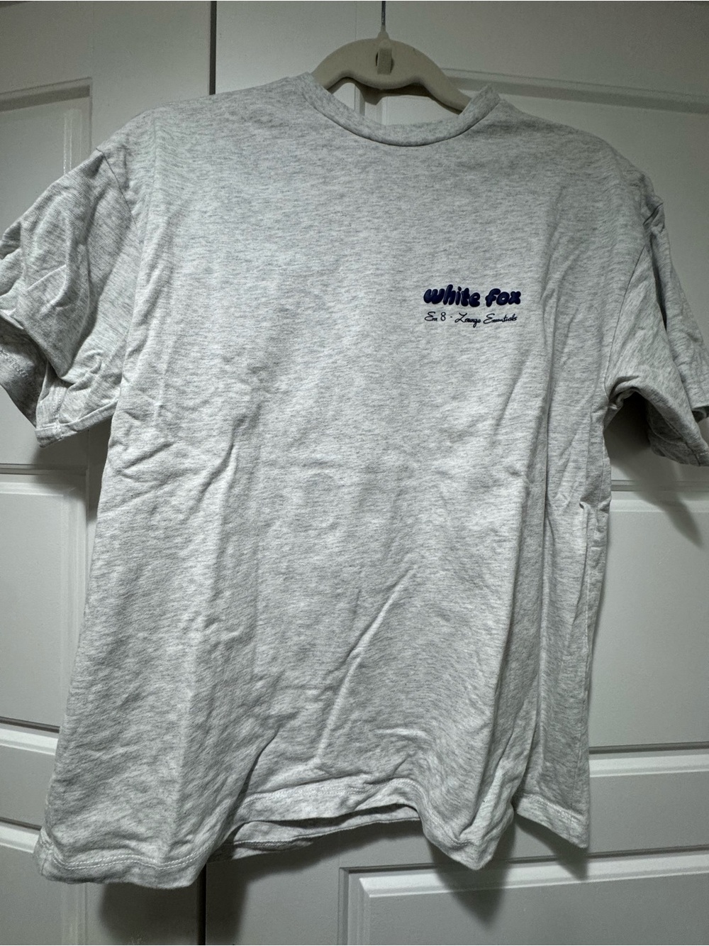 White Fox Gray Tee